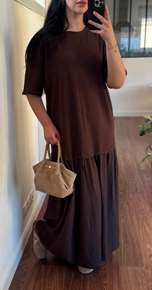 robe bi matière robe bi matière